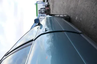 Audi A6 4B C5 Tür nur Türblatt vorne rechts Beifahrertür  grün blau LX6V jaspisg - Bild 11