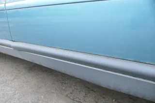 Audi A6 4B C5 Tür nur Türblatt vorne rechts Beifahrertür  grün blau LX6V jaspisg - Bild 7