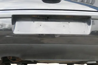 VW Polo 9N 9N3 Stoßstange Heckstoßstange hinten schwarz LC9Z - Bild 6