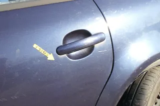 Passat 3B 3BG 3B6 Kombi Variant Tür hinten links blau LN5Y - Bild 9