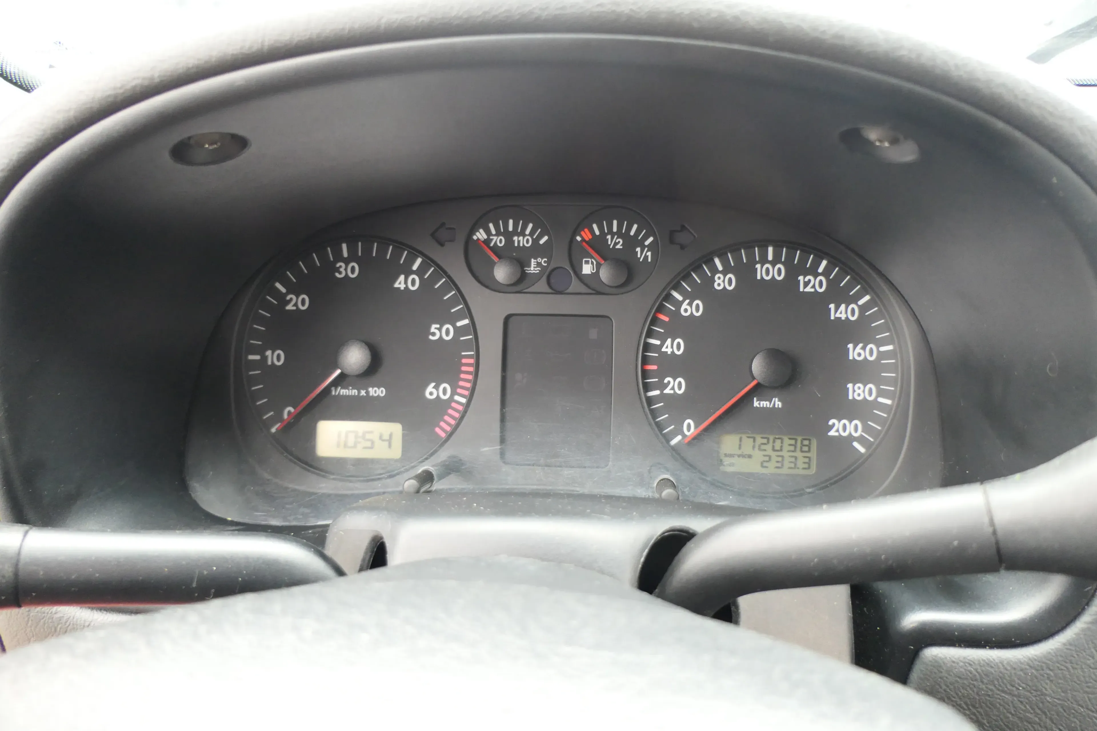 VW Polo 6N Tacho Tachometer Kombiinstrument 172.000km 6N0919860T 6N0919860R - Bild 1