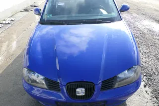Seat Ibiza 6L Motorhaube Haube Klappe vorne blau LS5G 6L0823031D - Bild 1