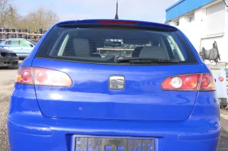 Seat Ibiza 6L Heckklappe Klappe hinten Kofferraumklappe blau LS5G ohneBremsleuch - Bild 1