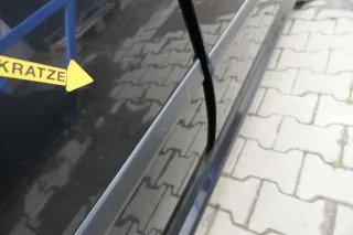 Skoda Octavia 1U Limousine Tür hinten rechts schwarz LF9R - ohne Anbauteile - Bild 4
