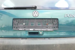 VW Polo 6N Heckklappe Klappe hinten Kofferraumklappe mit Scheibe grün LC6P - Bild 2
