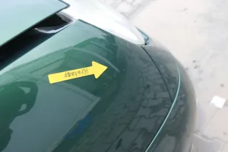VW Lupo Kotflügel vorne rechts grün LA6N - Bild 5