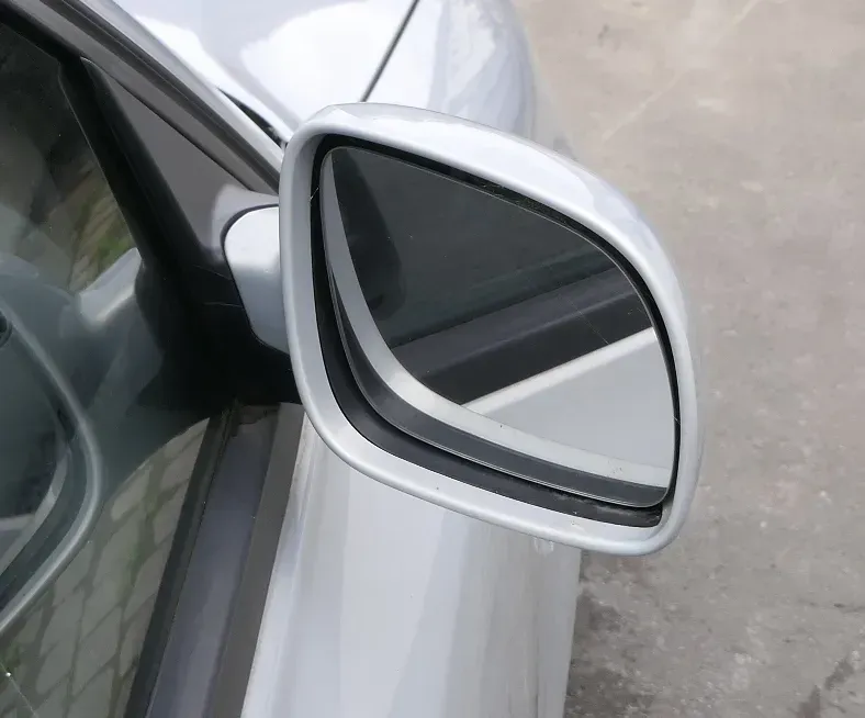 VW Passat 3B 3BG elektrischer Spiegel Außenspiegel rechts Glas grau silber LB7Z - Bild 1