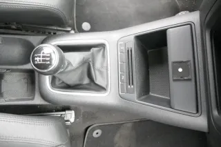 VW Golf Plus 5M Schaltknauf Schaltsack Schaltung Schaltknüppel 6-Gang Leder - Bild 1