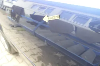 Audi A6 4B C5 Tür Türblatt hinten rechts blau LZ5T - Bild 4