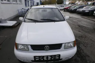VW Polo 6N Motorhaube Frontklappe Haube vorne Klappe weiß LB9A - Bild 1