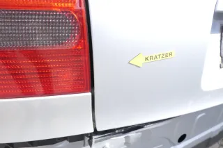 Audi A3 8L bis cBj. ca1999 Heckklappe Kofferraumklappe Klappe hinten silber LY7M - Bild 7