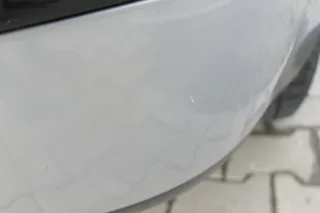 VW Golf 4 Limousine Stoßstange hinten Heckstoßstange Stoßfänger silber LB7Z grau - Bild 8