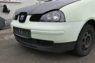 Seat Arosa 6H Stoßstange Frontstoßstange vorne gelb grün Facelift -evtl LS6G - Bild 3