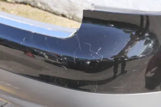 Audi A4 8E B6 Kombi Avant Stoßstange hinten mit Spoiler schwarz LY9B - Bild 6