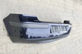 VW Golf 4 Limousine Stoßstange hinten Heckstoßstange Stoßfänger blau LC5H - Bild 3