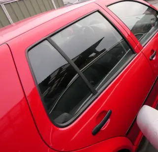 VW Golf 4 Limousine Tür hinten rechts rot LP3G (KEINkombi) - Bild 1