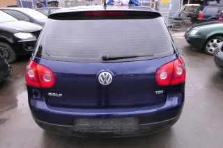 VW Golf 5 V Heckklappe hinten Kofferraumklappe Scheibe blau LD5Q Klappe - Bild 1