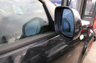 Golf 4 Bora elektrischer Spiegel vorne rechts Außenspiegel schwarz LC9Z Glas - Bild 2