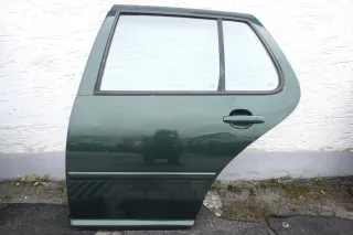 VW Golf 4 Limousine Tür Scheibe hinten links grün LC6M (KEINkombi) - Bild 1
