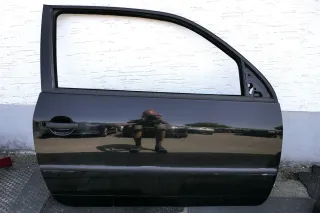 VW Lupo Seat Arosa Tür vorne rechts Beifahrertür schwarz L041 (mechanischer FH - Bild 1