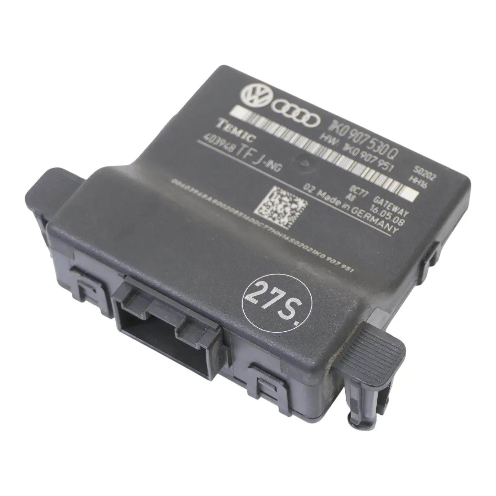 VW Golf 5 6 Touran Steuergerät Diagnose Interface 1K0907530Q Skoda Octavia 1Z - Bild 1