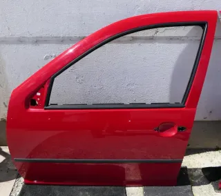 VW Golf 4 Bora Tür vorne links Fahrertür 4/5-Türer+ Kombi Avant rot LY3D - Bild 1