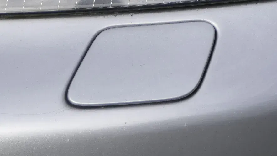Audi A4 8E B6 Kombi Avant Stoßstange vorne Kappe Abdeckung grau LY7Q SWR links - Bild 1