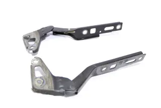 2x Audi Q7 4L Scharniere für Motorhaube Klappe grau LZ7L links + rechts - Bild 3