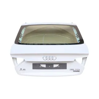 Audi A5 8T Heckklappe Kofferraumdeckel weiß LY9C Facelift ORIGINAL von Neuwagen - Bild 1