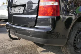 VW Touran 1T Stoßstange hinten Heckstoßstange Stoßfänger schwarz LC9X deepblack - Bild 3