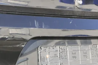 VW Fox 5Z Stoßstange hinten Stoßfänger schwarz L041 uni Heckstoßstange - Bild 7