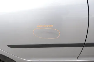 VW Golf 5 V 1K Tür nur Türblatt hinten rechts 4/5-Türer grau silber LA7W reflexs - Bild 3