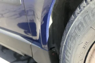 VW Passat 3BG Kotflügel vorne rechts blau LA5E uni (Blinkerloch) - Bild 7