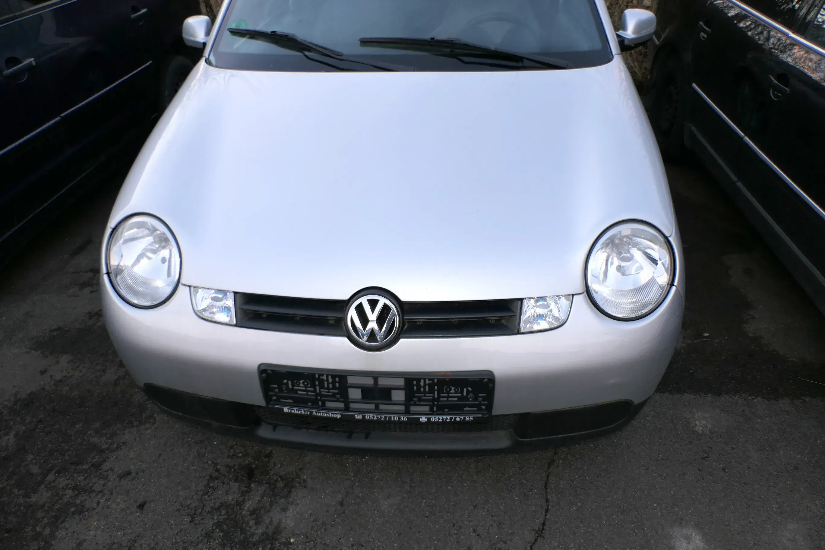 VW Lupo Motorhaube KLappe vorne silber grau LR7X 3L TDI FSI - Bild 1