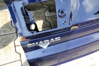 VW Sharan 7M Heckklappe Scheibe Klappe hinten ab Bj.2000 blau LB5N - Bild 6
