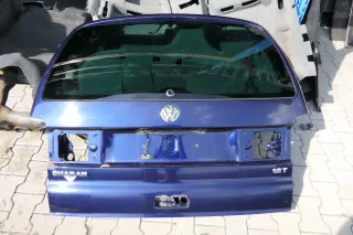 VW Sharan 7M Heckklappe Scheibe Klappe hinten ab Bj.2000 blau LB5N - Bild 2