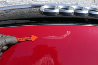 Audi A2 8Z Motorhaube Haube Klappe rot LY3C - ohne Grill - Bild 5