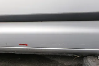 VW Sharan 7M Ford Galaxy Tür rechts vorne Beifahrertür silber LB7Z abBj2000 Face - Bild 3