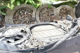 VW Passat 3B Schloßträger Klimaanlage 3B0805594N 2.3 5 Zylinder AGZ 150PS - Bild 4