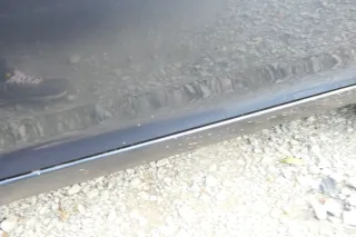VW Golf 5 1K Tür vorne rechts Beifahrertür grau blau LC5F- ohne Anbauteile - Bild 2