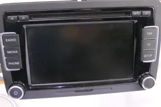 VW Passat 3C Golf 5 Touran Radio CD RCD510 3C8035195F mit Code - SD Karte - Bild 2