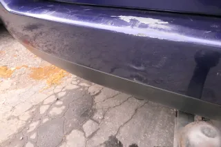 VW Passat 3BG 3B6 Kombi Stoßstange hinten Heckstoßstange Stoßfänger blau LD5Q - Bild 9
