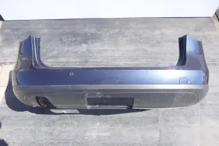VW Passat 3C Kombi Stoßstange hinten Heckstoßstange grau blau LC5F PDC blue - Bild 1