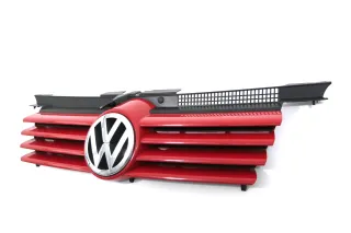 VW Bora Grill Kühlergrill VW Zeichen Logo rot LP3G - Bild 3