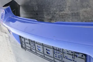 VW Golf 4 Limousine Stoßstange hinten Heckstoßstange Stoßfänger blau LW5Z - Bild 11