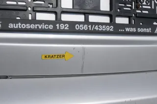 Skoda Fabia 6Y6 Schrägheck Heckklappe Kofferraumklappe hinten grau silber LF7T - Bild 4