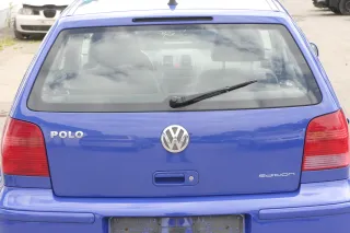 Polo 6N2 Heckklappe Klappe hinten Kofferraumklappe blau LA5C surfblue Scheibe - Bild 1