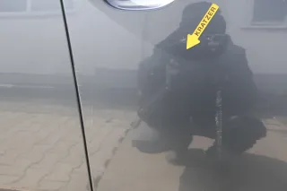 VW Touareg 7L Tür Beifahrertür vorne rechts grau LD7U - ohne Anbauteile - Bild 3