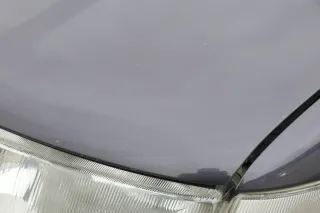 VW Passat 3A 35i Motorhaube Klappe vorne vorn Haube blau grau LC5P - Bild 2