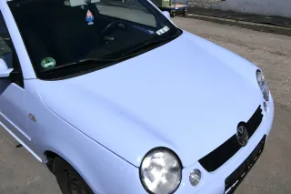 VW Lupo Motorhaube KLappe vorne grau blau LR5D L95 Frontklappe Haube - Bild 4